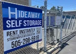 Hideaway Storage sign